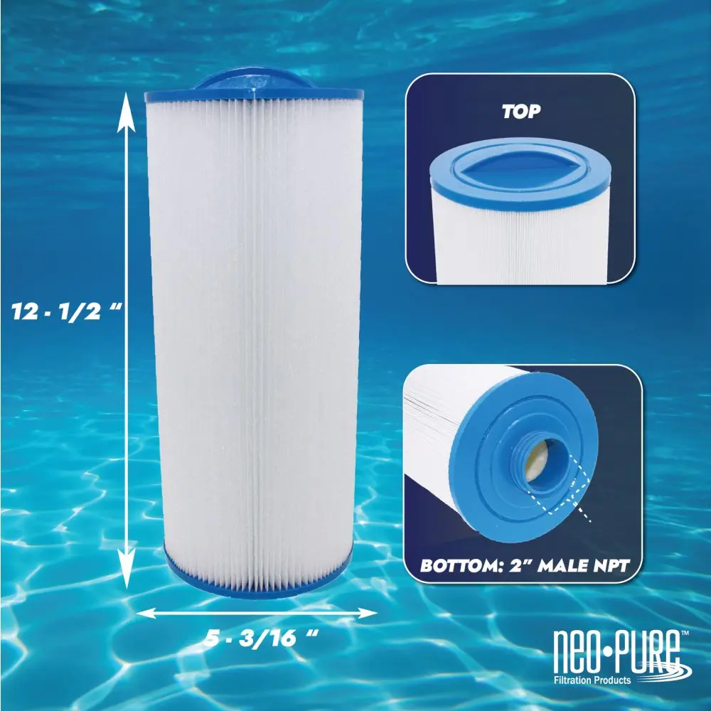 Neo-Pure Ps-5C50-Db Pool And Spa Filter 5-3/16" X 12-1/2" 2
