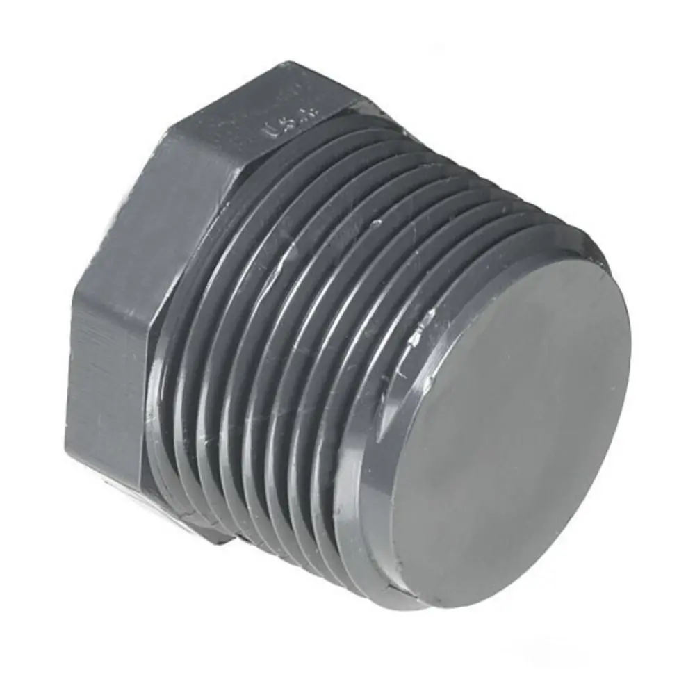 Schedule 80 Pvc Threaded Plug 1/2" Mip 1