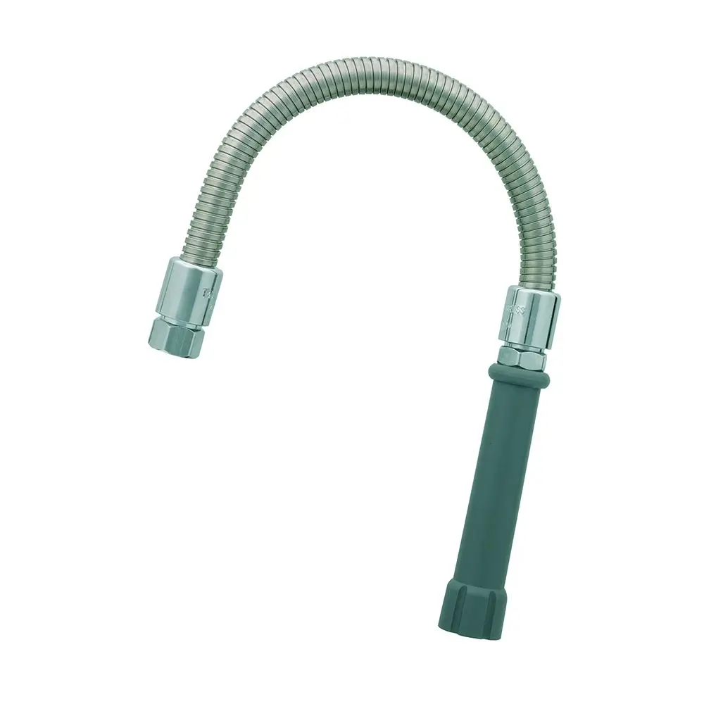 T&S Brass B-0020-H 20" Flexible Stainless Steel Hose 1