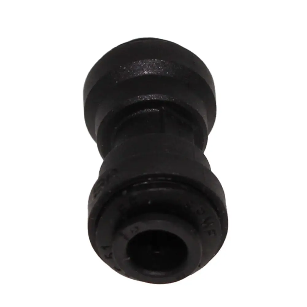 John Guest Union Connector Black Polypropylene - 5/16 3
