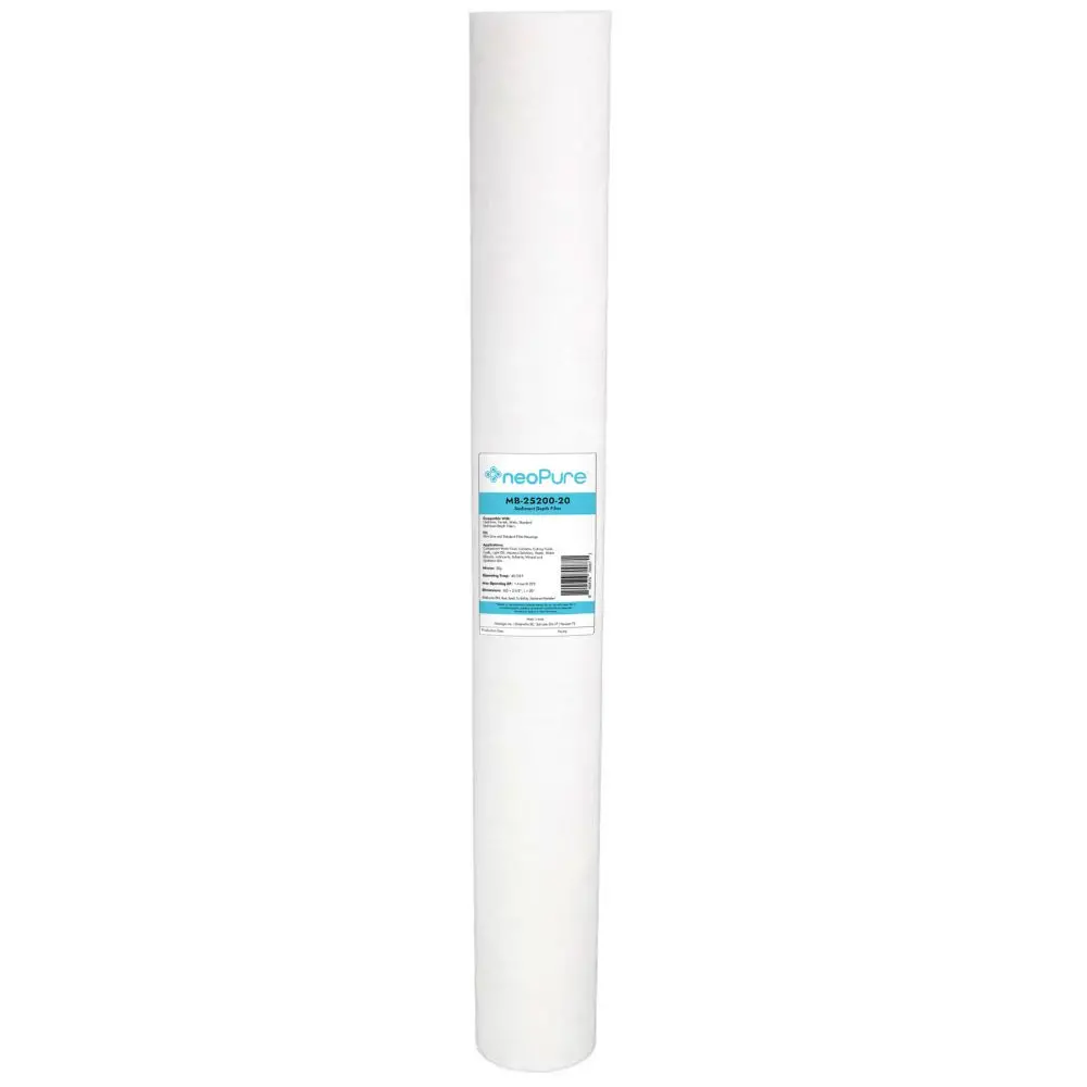 Neo-Pure Mb-25200-20 20" Polypropylene Sediment Depth Filter 20 Mic 1