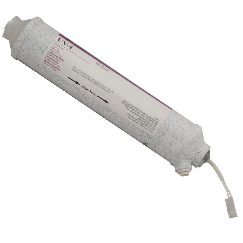 Pentek 255663-43 Uv-4-G-1/4Jg In-Line Uv Lamp Module 1