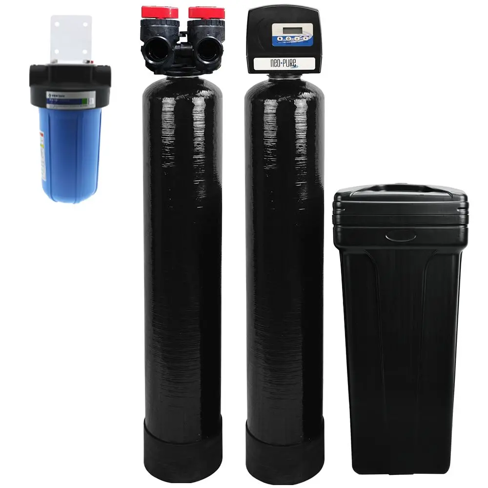 Whole House System With High Efficiency Softener For 1-2 Bathrooms 1