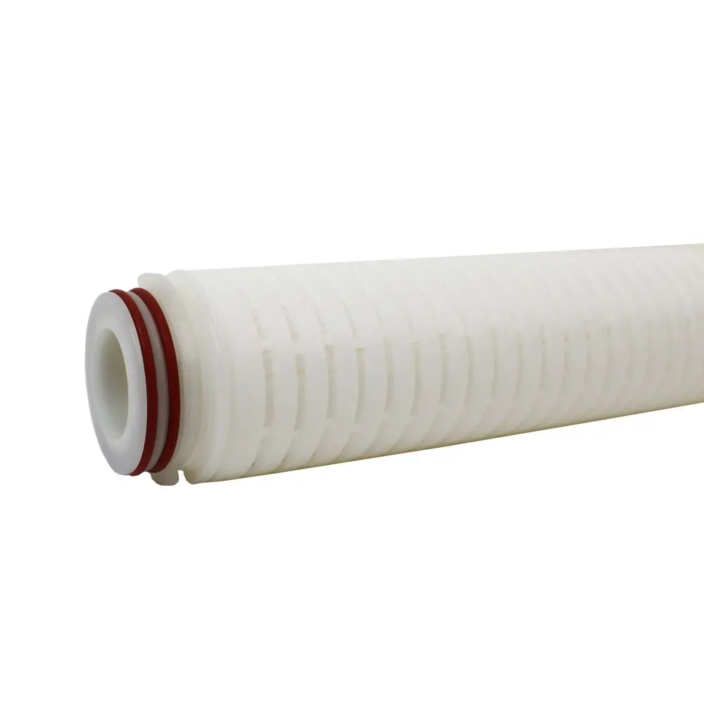 Neo-Pure Hp-Pp 20" Polypropylene Abs 40Mic Filter W/226 Flat End Cap Silicone Gasket Ht Cage 1