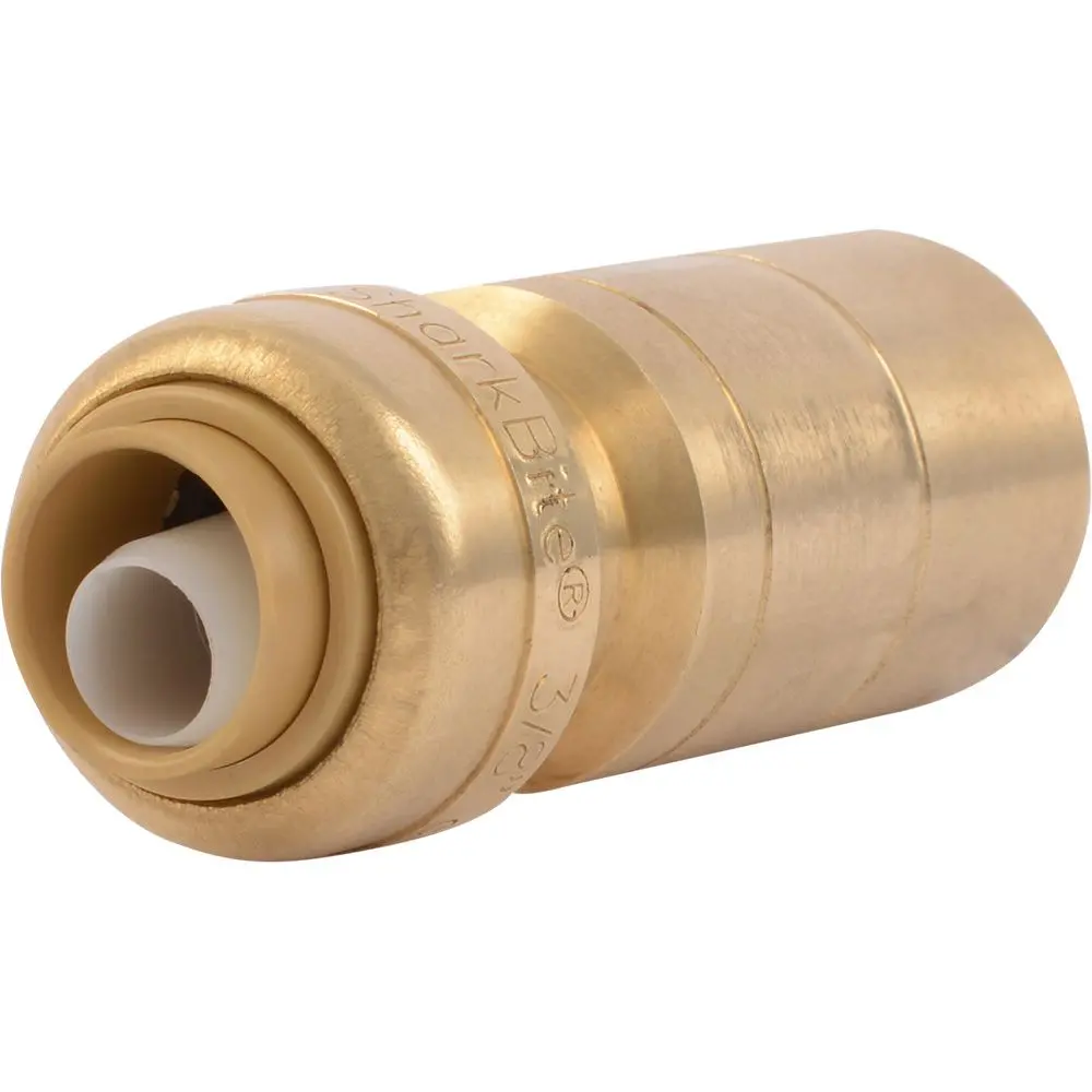 Sharkbite® U721lf Lead-Free Brass Push-To-Connect Reducing Stem - 3/8" X 3/4" Cts 1
