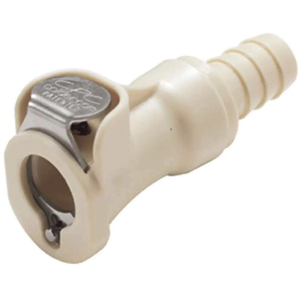 Plcd1700612 Valved In-Line Hose Barb Coupling Body 3/8 Id Barb 1