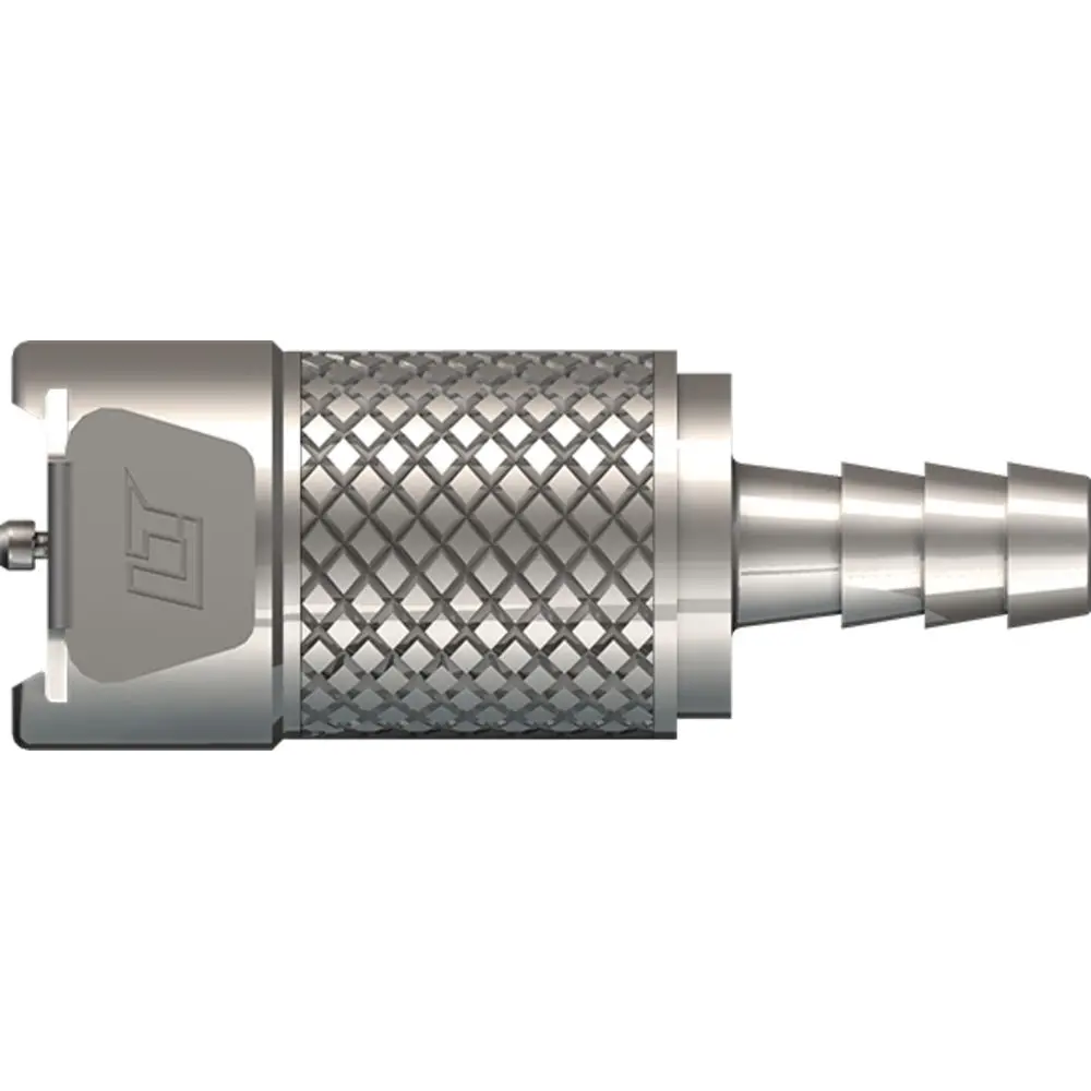 Linktech 40Cb Series Straight Female, Non-Valved, 1/4" Hb, Chrome Brass 1