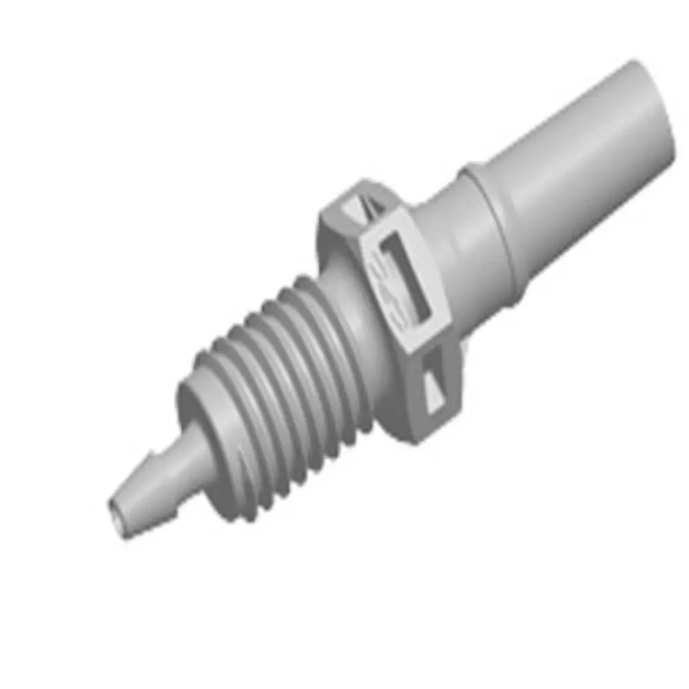 Pmlm21 Luer Fitting Natural Polypropylene Panel Mount Male Luer X 1/16 Hb 1