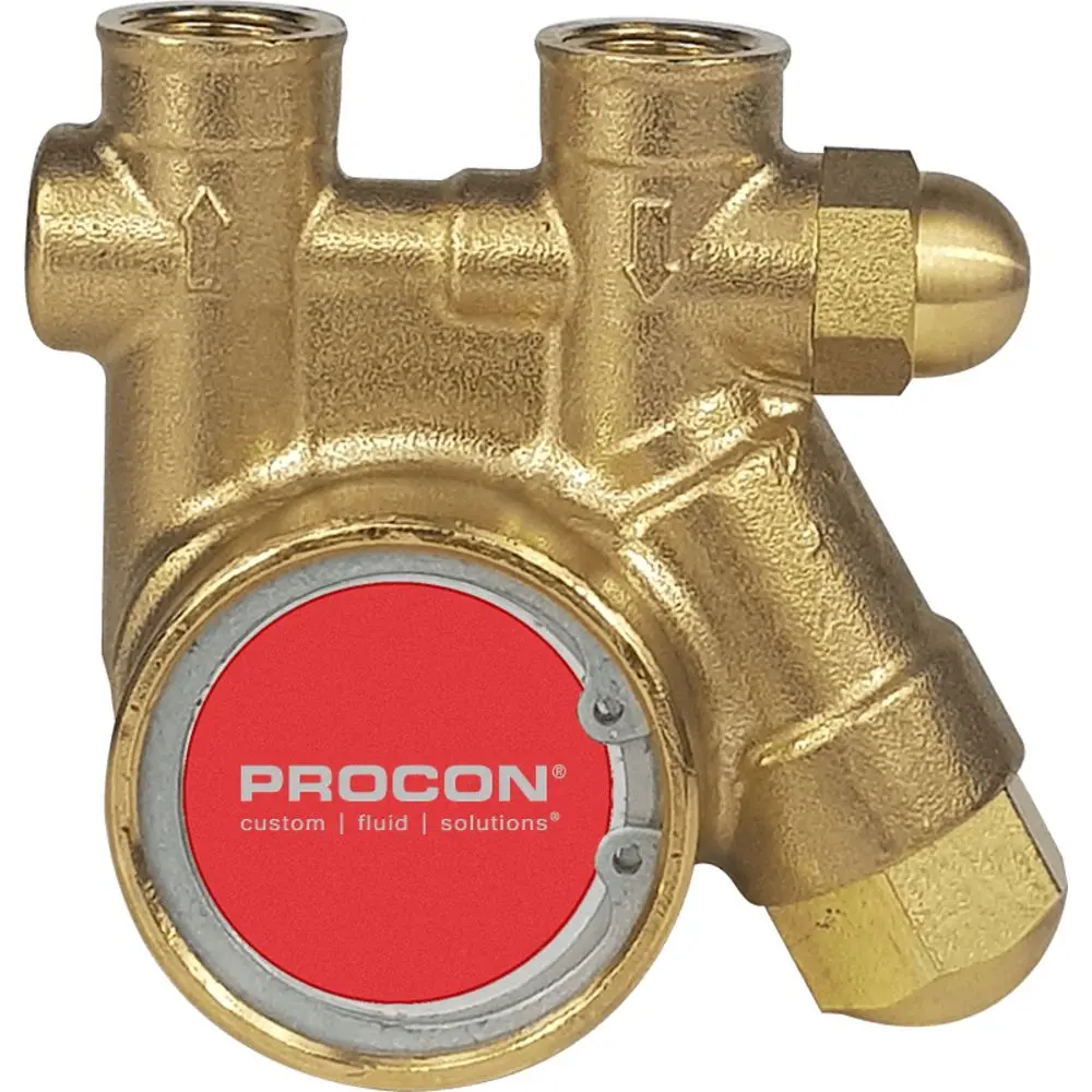 Procon Pump Rotary Vane Brass Pump Series 1 - 70 Gph 3/8" Npt W/ Standard-Non External Adjust 1