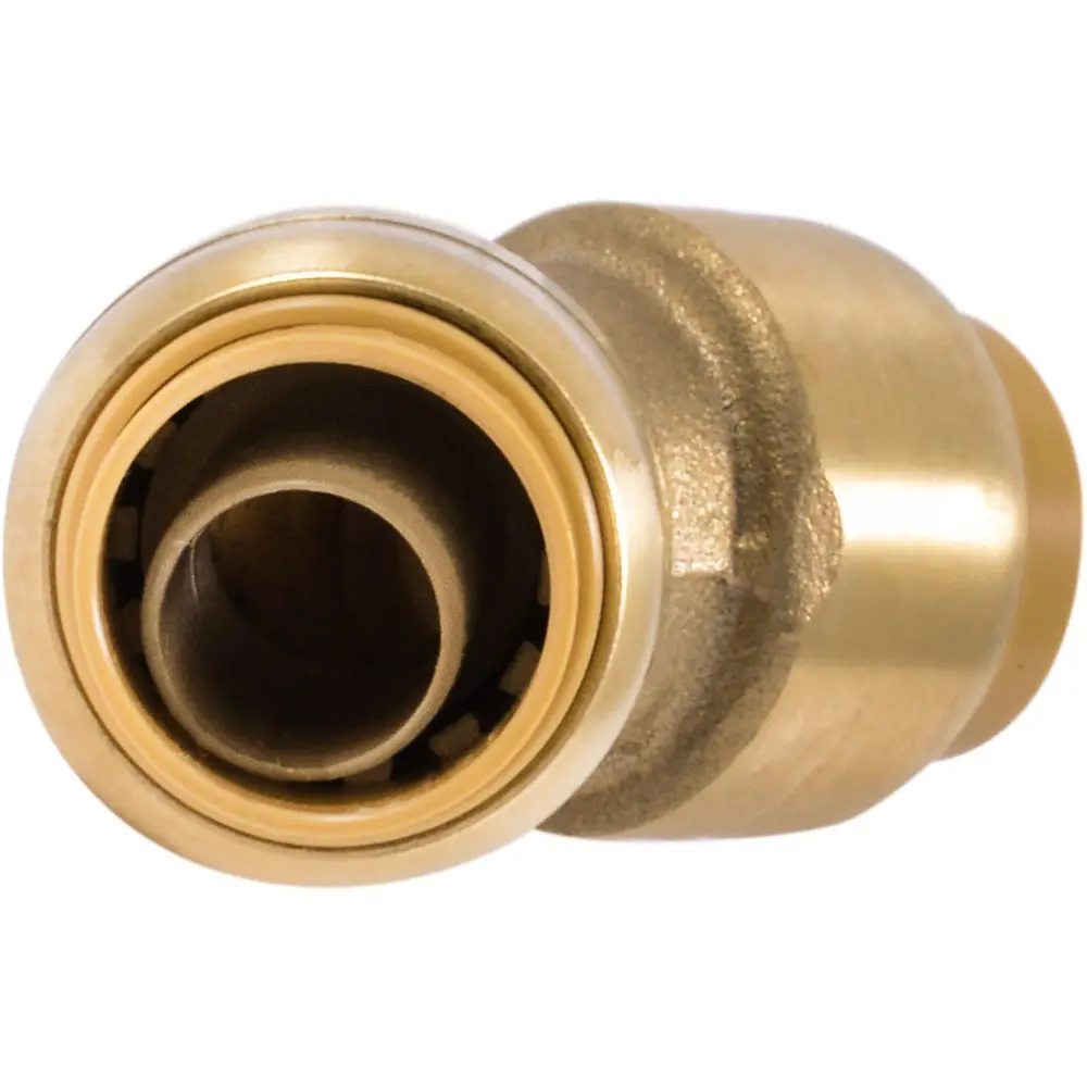 Sharkbite® U648lf Lead-Free Brass Push-To-Connect 45-Degree Elbow - 1/2" X 1/2" 2