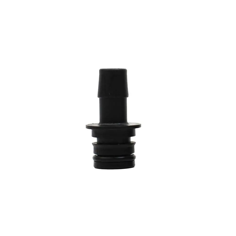 3/4 Quad Port X 1/2" Hose Barb Straight Fitting 1
