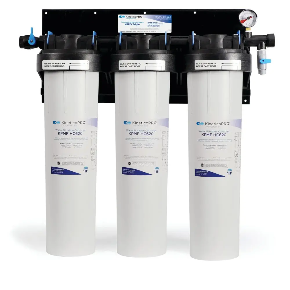 Kineticopro Kpmf Hc620-3 - Hc Series, 20" Filtration System, Triple Cartridge 1