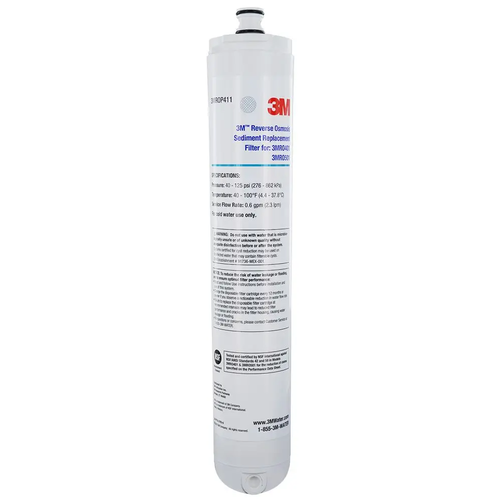 3M Sediment Filter For 3Mro401 And 3Mro501 Ro Drinking Water Systems 1