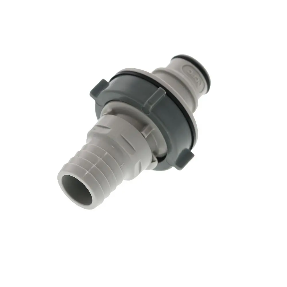 Hfcd421212 Valved Panel Mount Hose Barb Coupling Insert 3/4 Id Barb 1