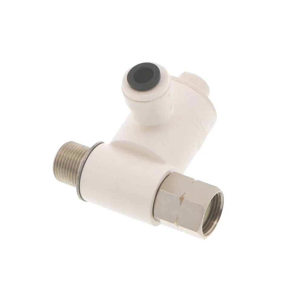 Watts Aqualock/Seatech - Stop Valve Adapter 3/8" Male Comp X 3/8" Female Comp X 1/4" Qc 1