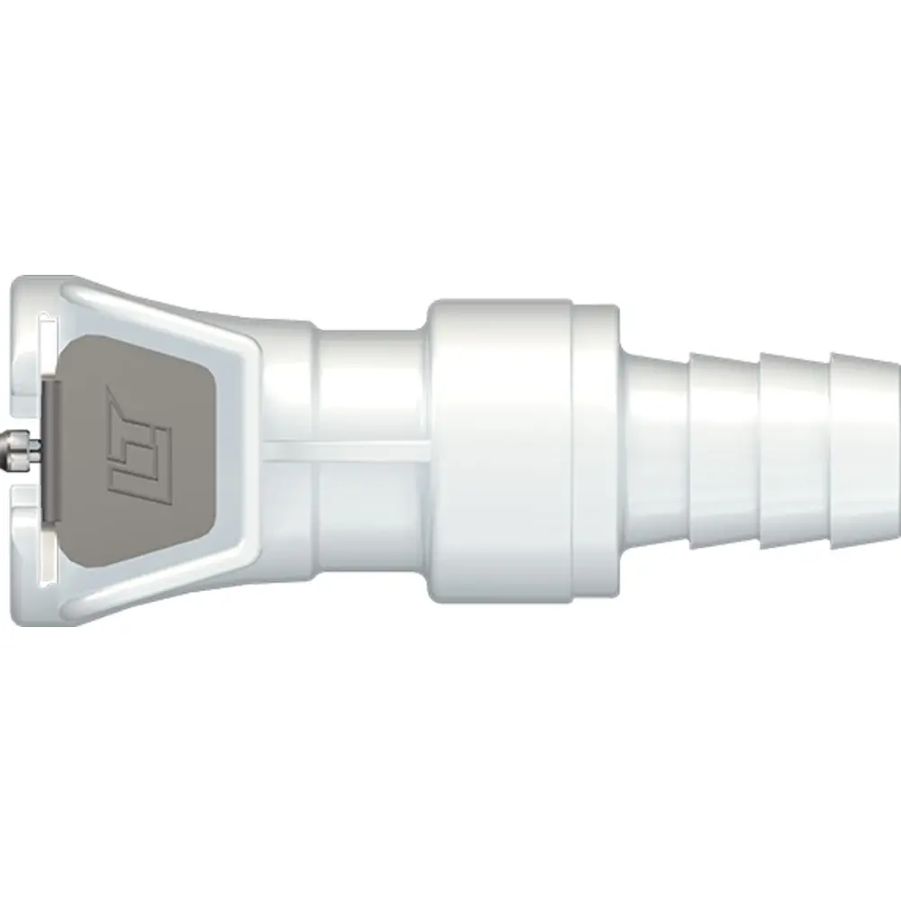 Linktech 40Ac Series Straight Female, Non-Valved, 3/8" Hb, Natural Acetal 1
