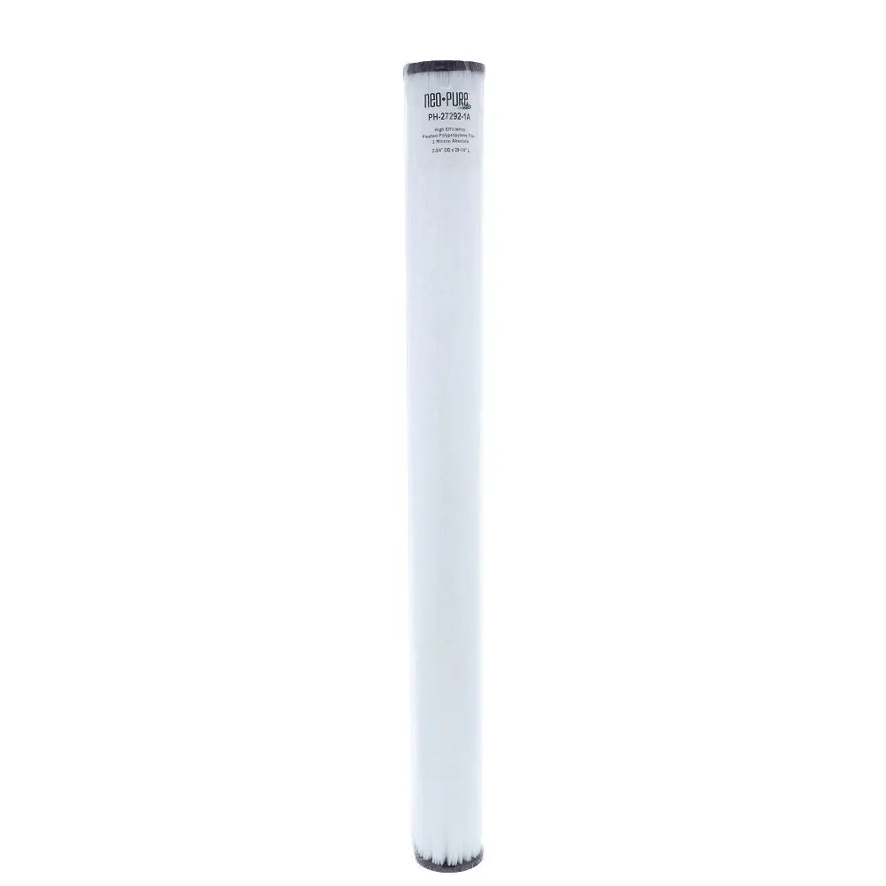Neo-Pure Ph-27292-1A 29-1/4" High Efficiency Pleated Filter 1 Micron Abs 2