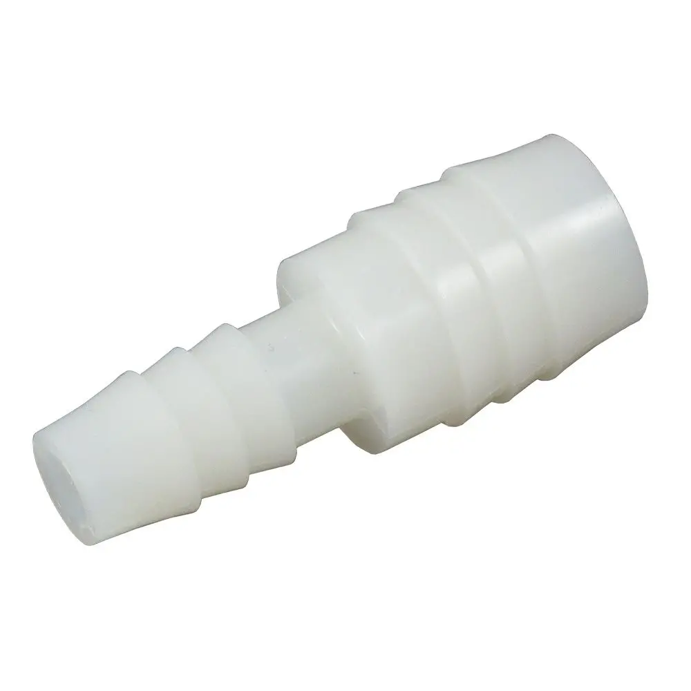 Reducer Barb Connector Natural Nylon - 5/8 Id X 3/8 Id 1