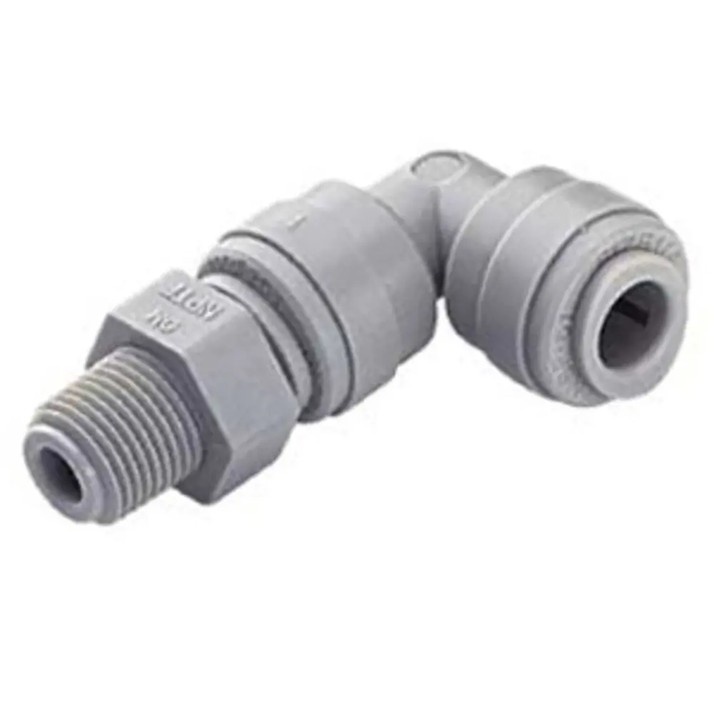 Dmfit Male Bspt Swivel Elbow - 3/8" Push-In X 3/8" Bspt 1