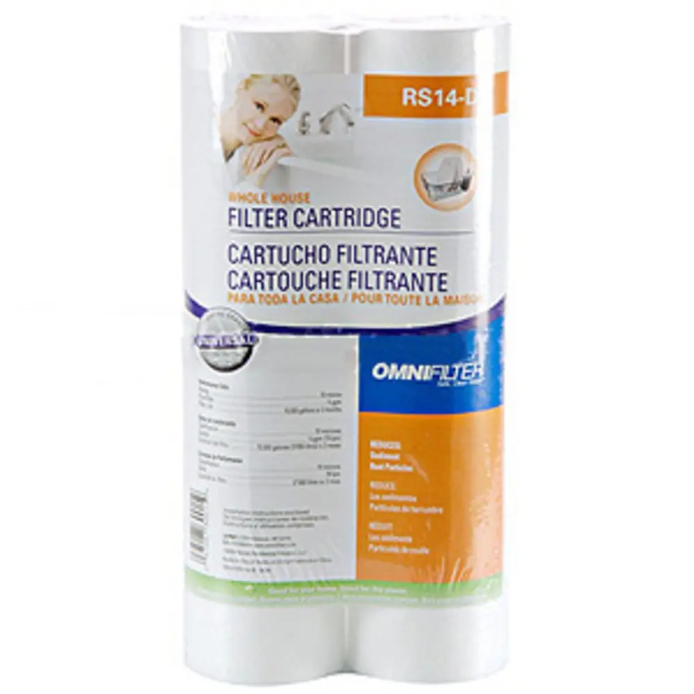 Omnifilter Rs14-Ds Whole House Filter Replacement Cartridge 2 Pack 1