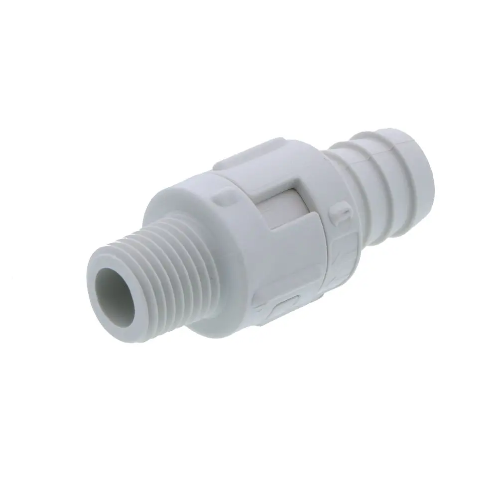 Colder Drumquik 2879801 Vent Check Valve 1/2 Hose Barb X 1/4 Mnpt Viton O-Ring 1