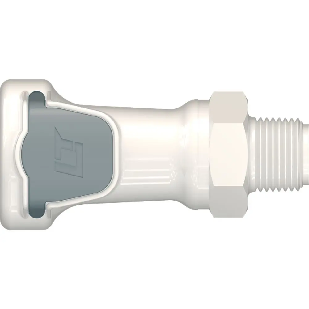 Linktech 60Ps Series Male Threaded Female, Valved, 3/8" Mnpt, Polysulfone, Epdm 1