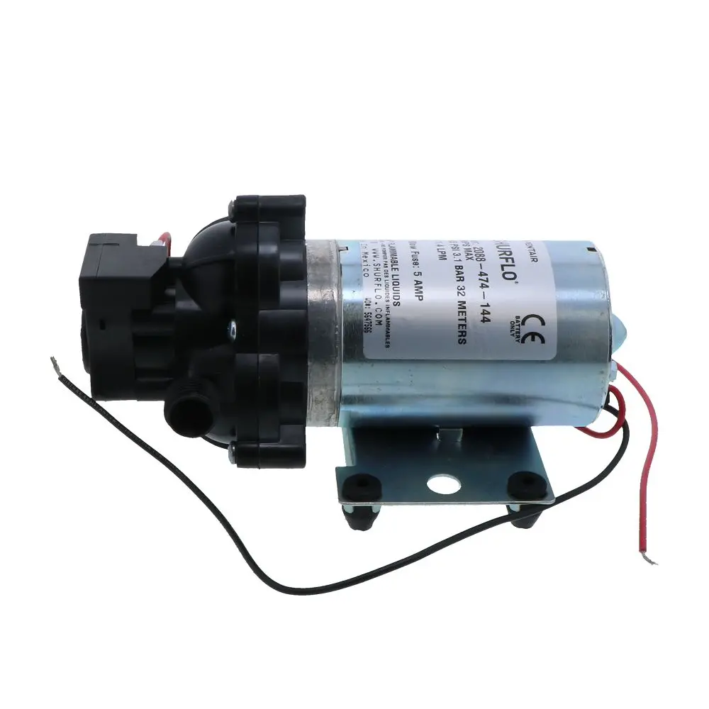 Shurflo 2088-474-144 Delivery Pump 3.0 Gpm 45 Psi 24V 1/2 Mpt 2