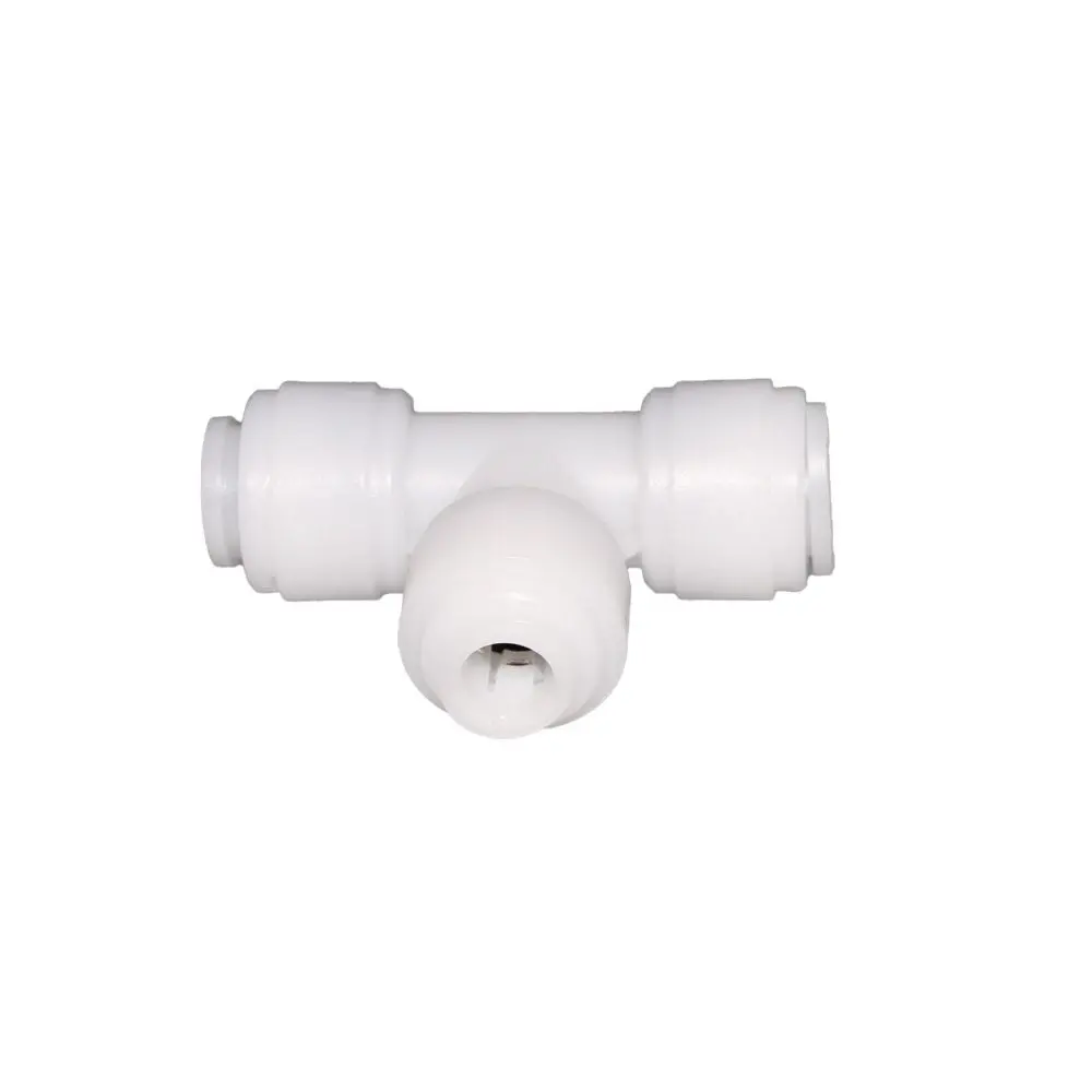 Neofit - Acetal Natural White Union Tee 1/4" Tube 2
