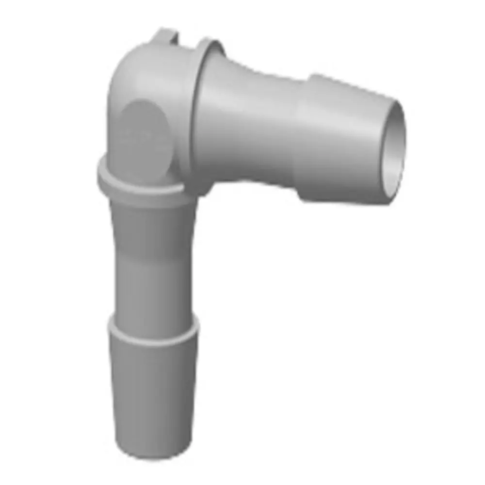 He3 Elbow Fitting Natural Polypropylene 3/32 Hb X 3/32 Hb 1