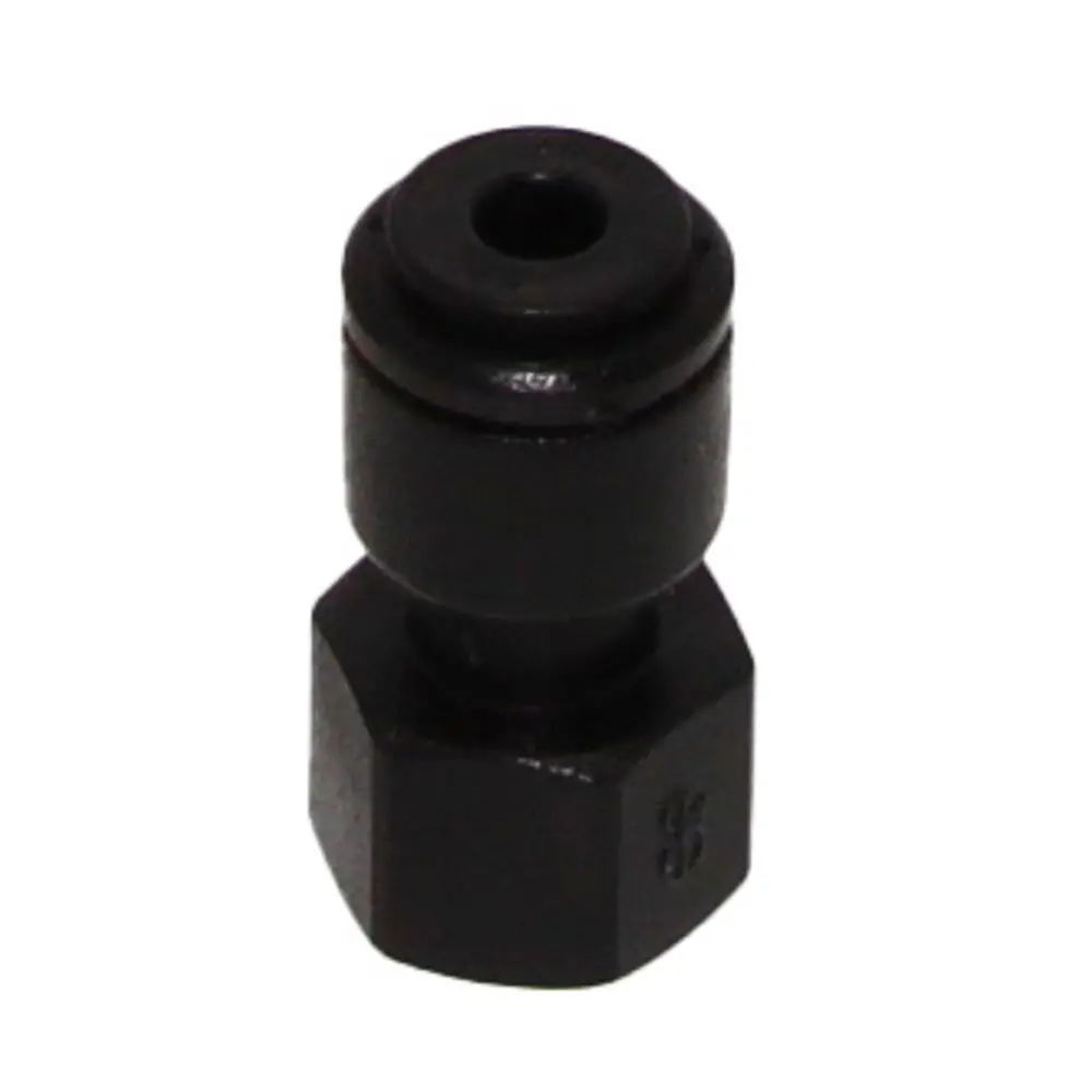 John Guest Female Adaptor Black Acetal - 4Mm X 1/8 Bsp 1