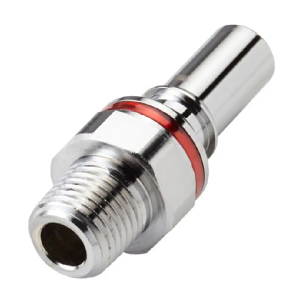 Lq4d24006red Valved Pipe Thread Liquid Cooling Coupling Insert 3/8 Npt Warm Red 1