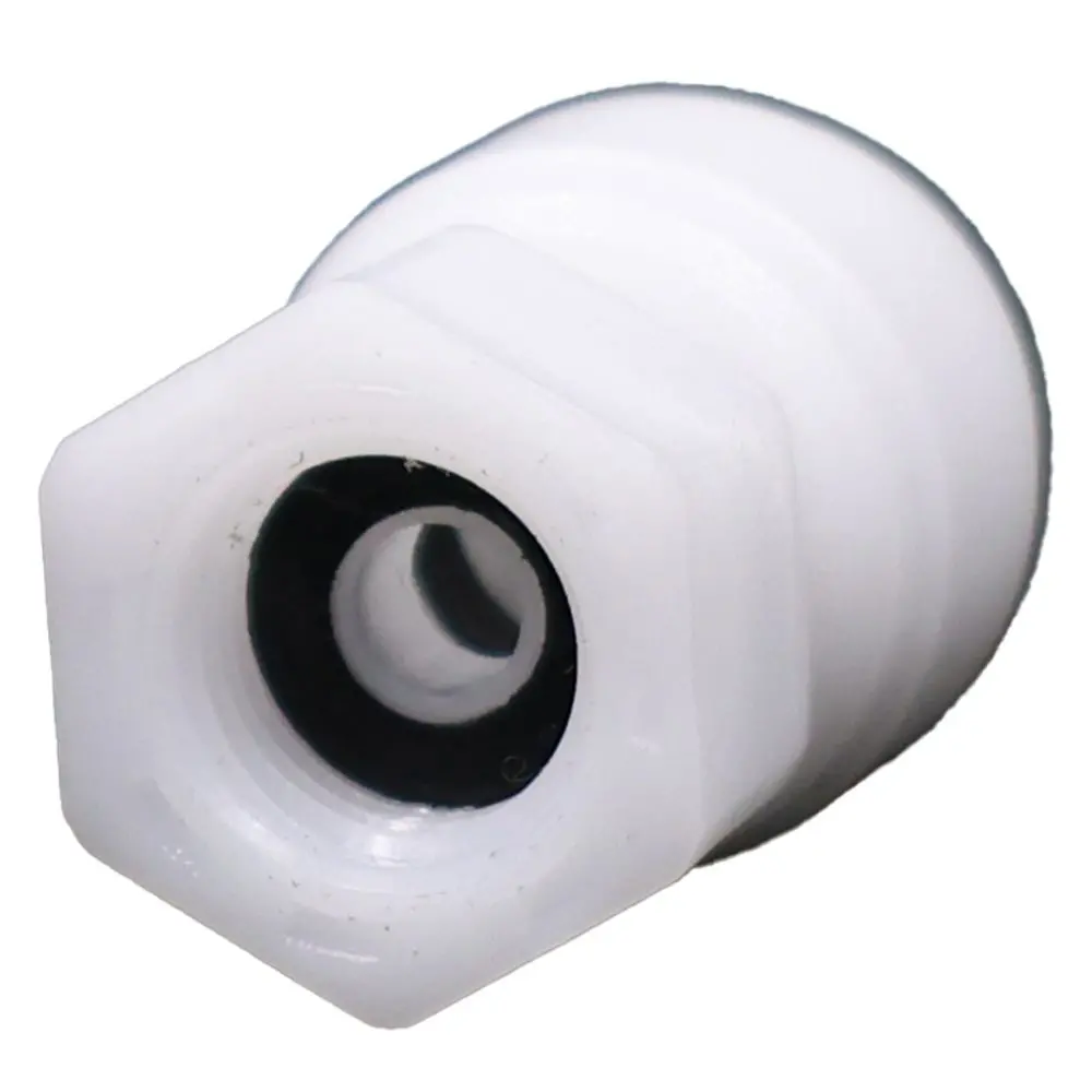 Neofit - Acetal Natural White Female Adapter 3/8" Tube X 7/16-24 Uns -Cone Type 3
