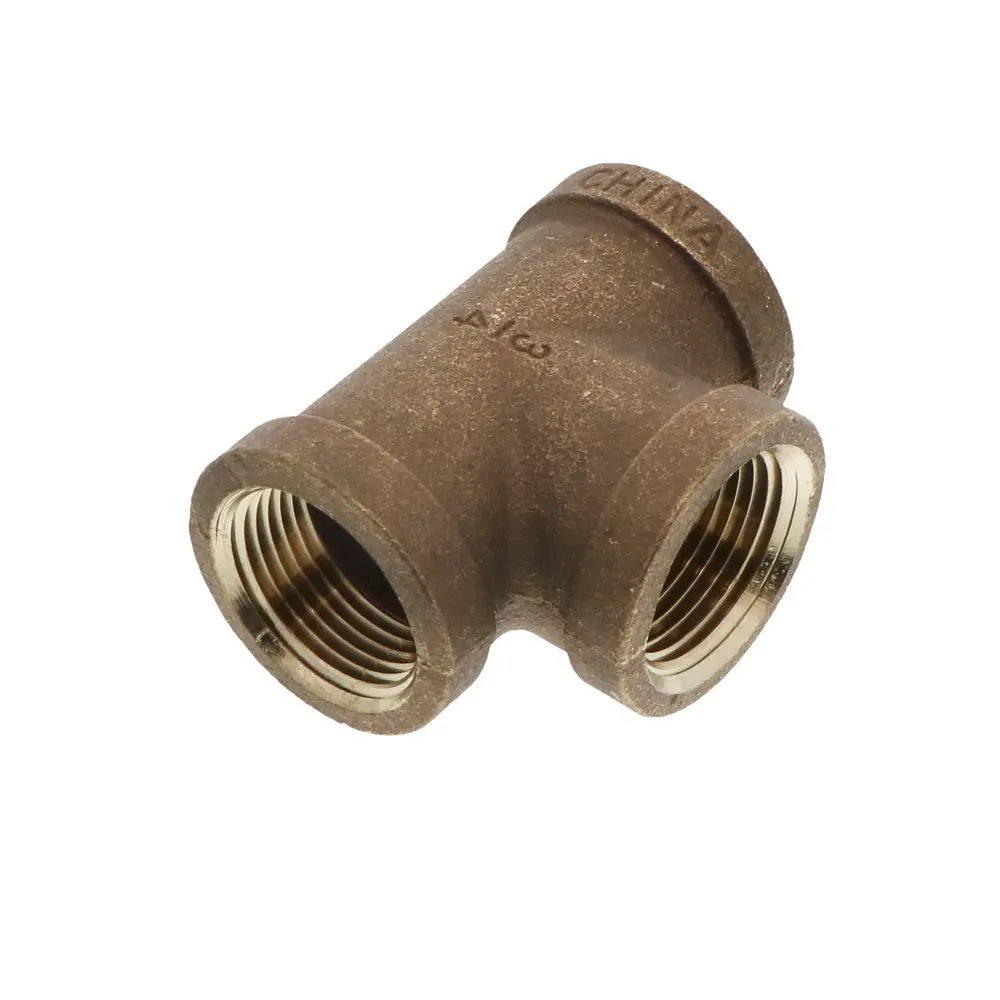 Lead-Free Brass Tee 3/4 Fpt X 3/4 Fpt  X 3/4 Fpt 1