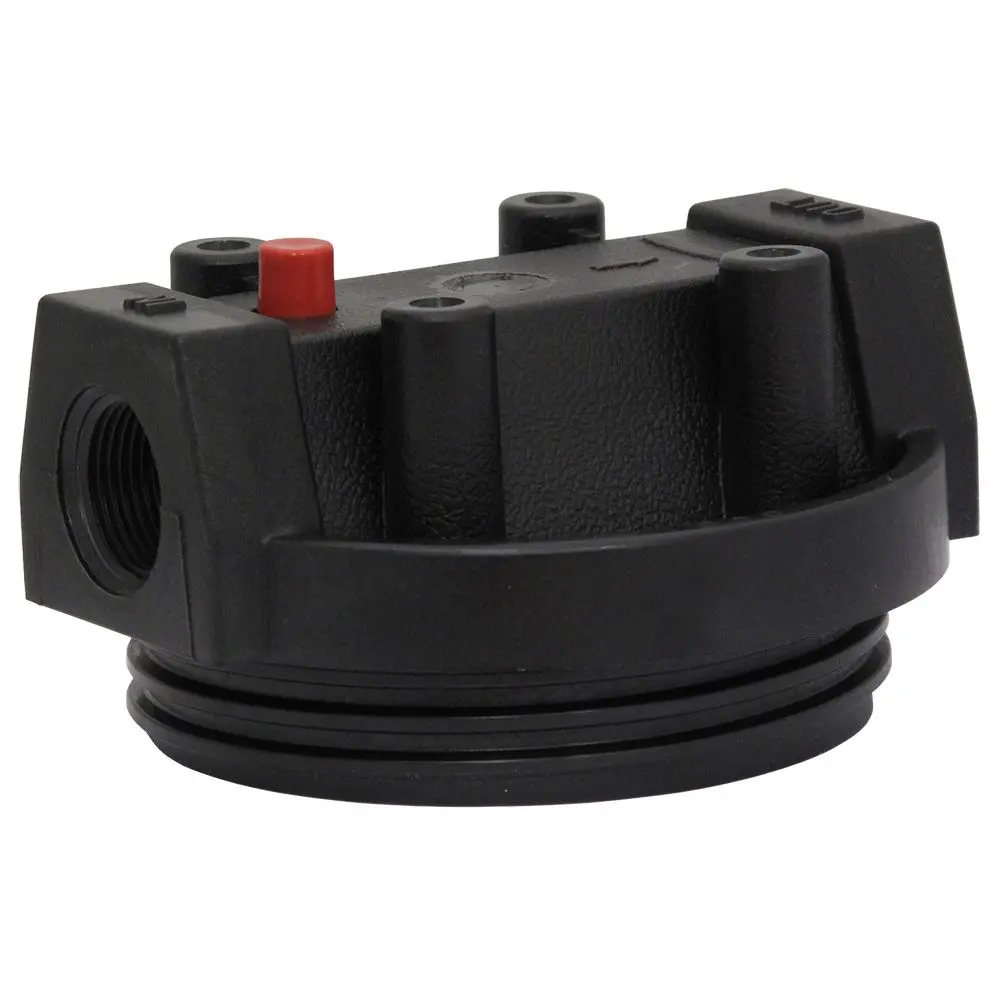 Pentek 154115 Black Mounting Bracket Cap For Standard Housings W/ Pr - 3/4" Fpt 1