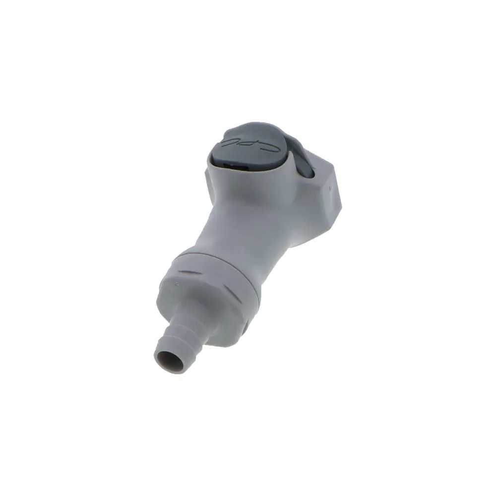 Hfcd17612 Valved In-Line Hose Barb Coupling Body 3/8 Id Barb 1