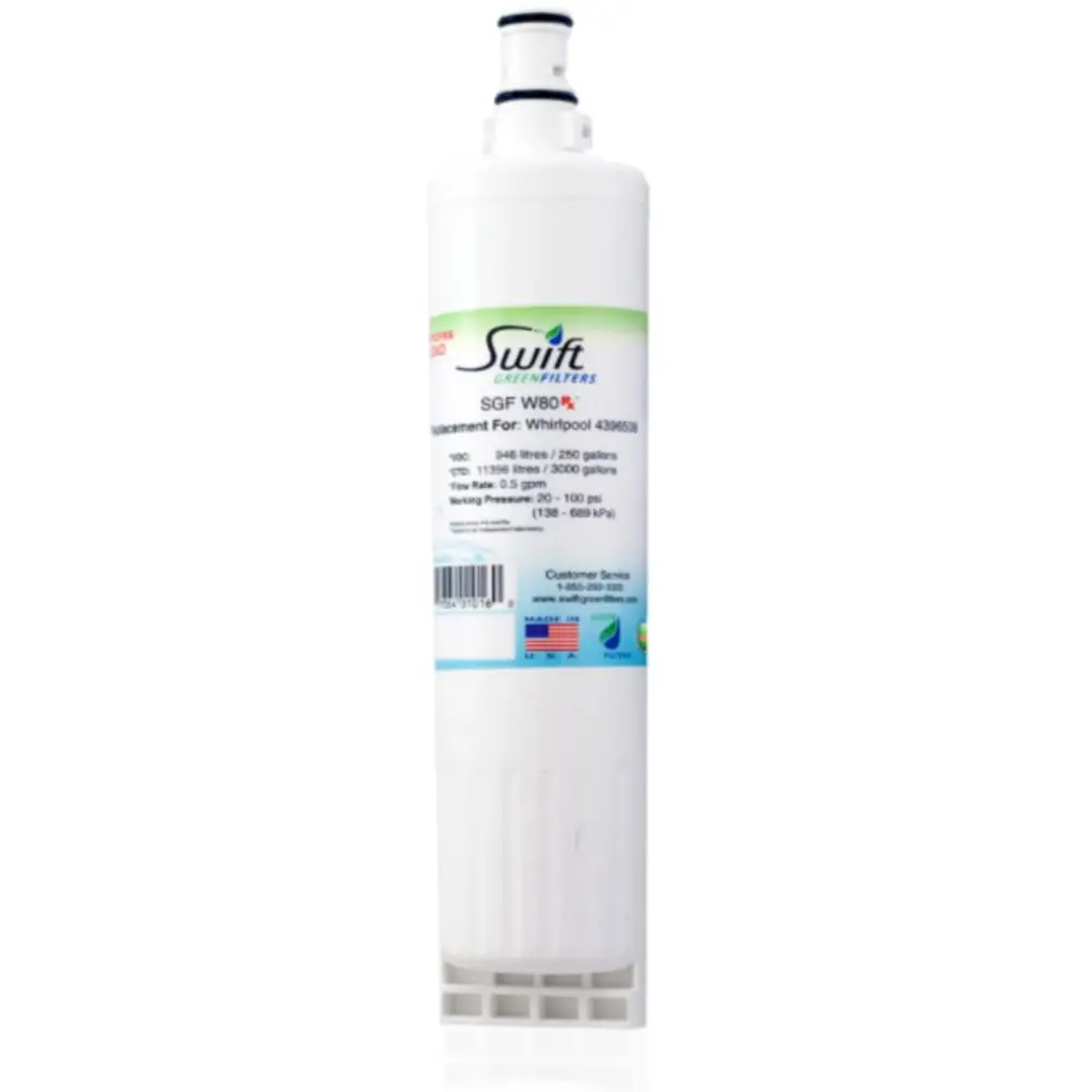 Swift Green Sgf-W80 Compatible Whirlpool 4396508 Refrigerator Filter 1