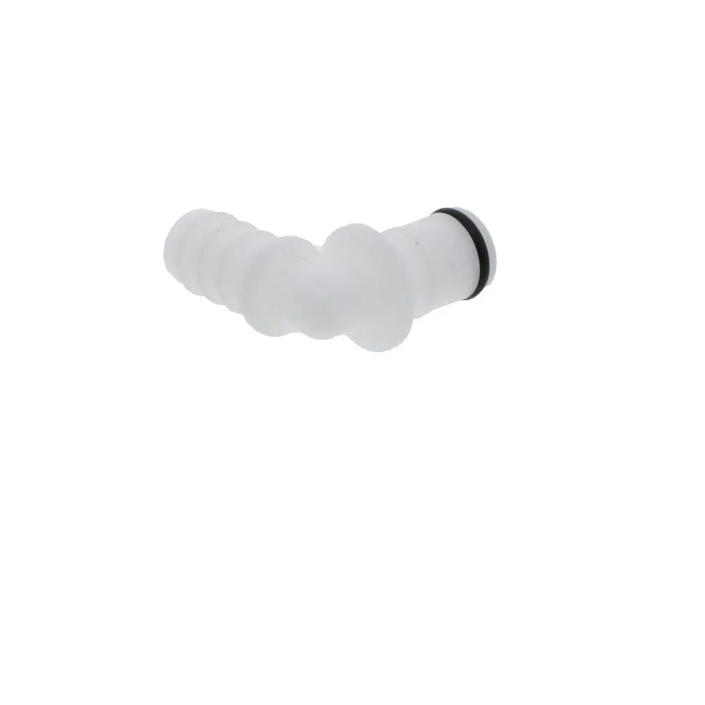 Apc23006 In-Line Elbow Hose Barb Coupling Insert 3/8 Id Barb 3