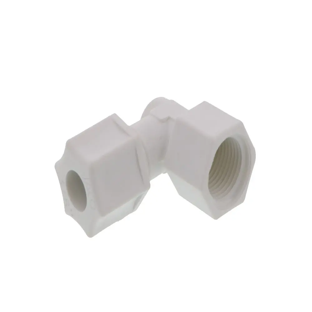 Jaco 45-6-6-P-O Polypropylene Female Elbow 3/8 Od Tube X 3/8 Fpt 1
