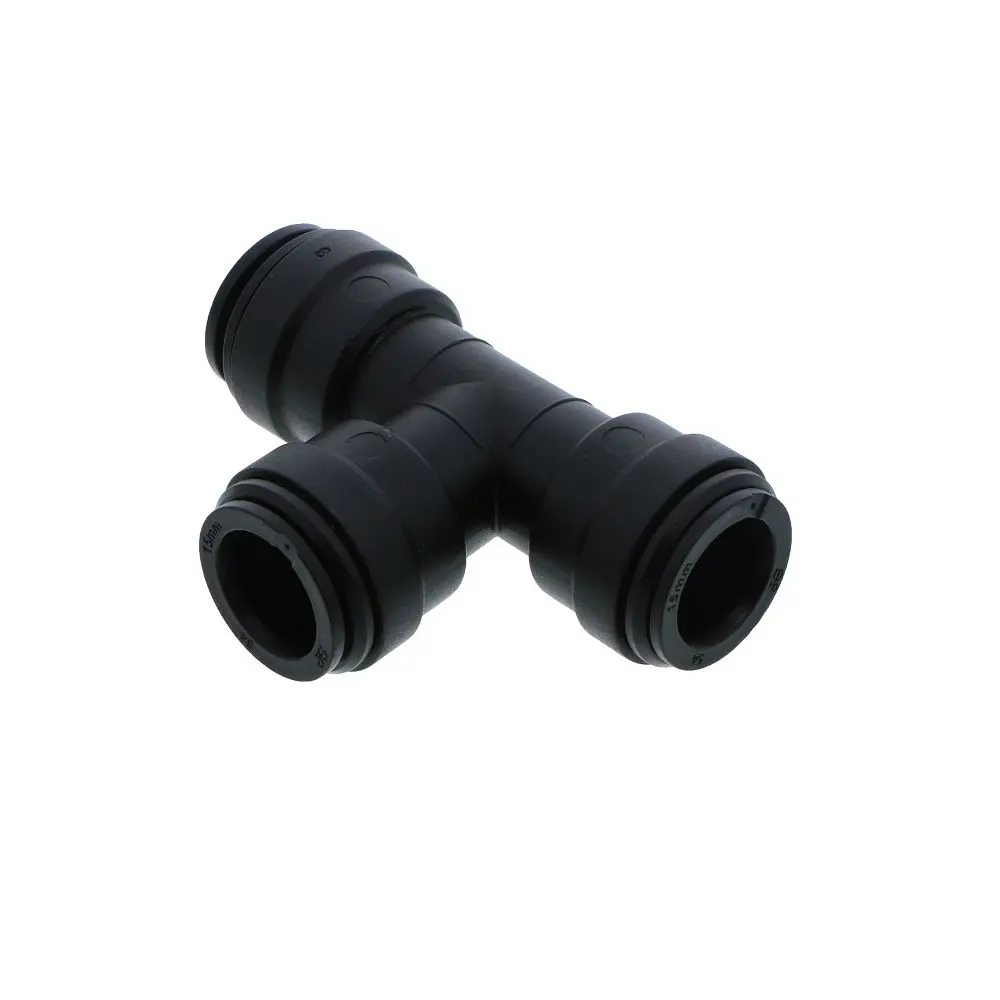 John Guest Union Tee Black Acetal - 15Mm 2