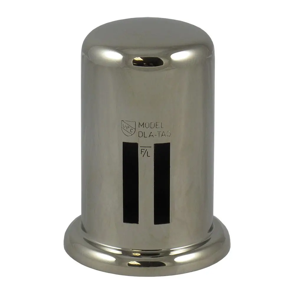 Brass Cover Cap For Twin Inlet Air Gap - Polished Nickel Pvd 1