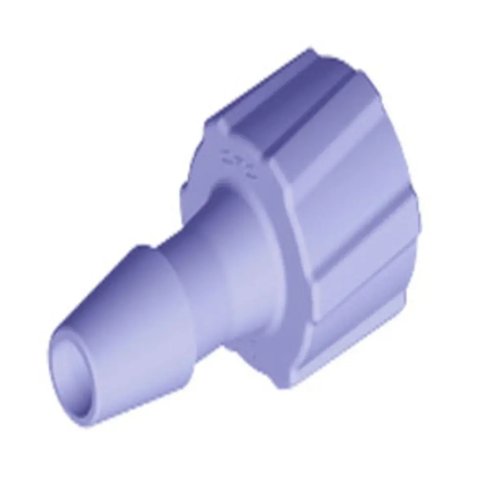 Lm5191 Luer Fitting Purple Tint Polycarbonate Male Luer X 5/32 Hb 1