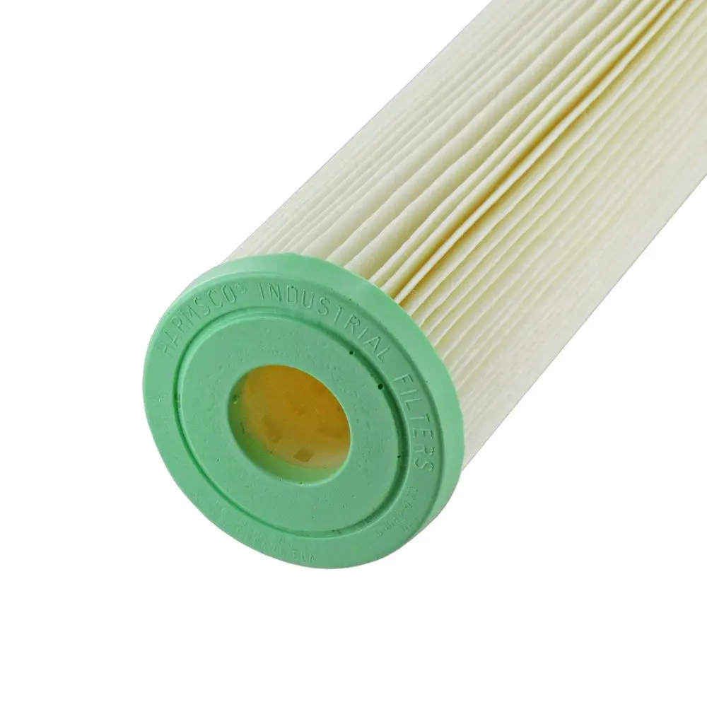 Harmsco® 801-100W 9-3/4" Premium Pleated Filter 100 Mic 1