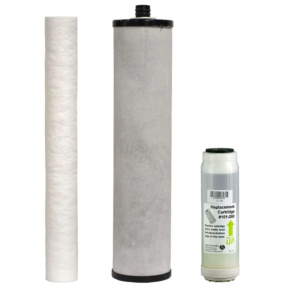Kinetico 109-0033 Replacement Cartridge Set For Mf5/620-5 With 20" Prefilter 1