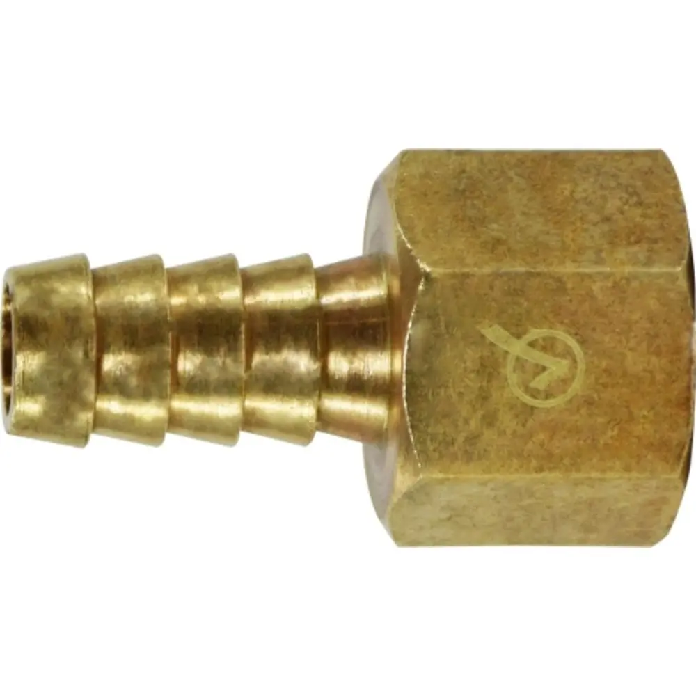 Brass Lf 7129F 1/4" X 3/8" Hose Barb 1