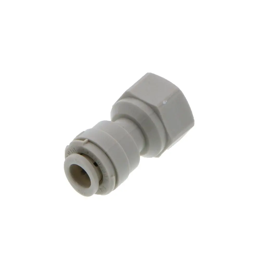 Dmfit Female Flare Adapter - 1/4 Push-In X 7/16-20Unf- Cone Type 2