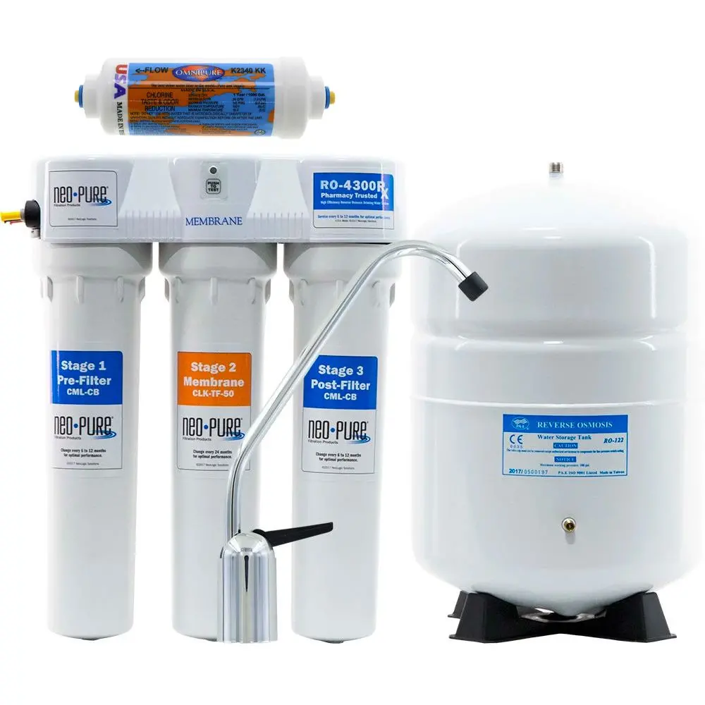 Neo-Pure Ro-4300Rx Pharmacy Trusted Residential Ro System - Basic System 1