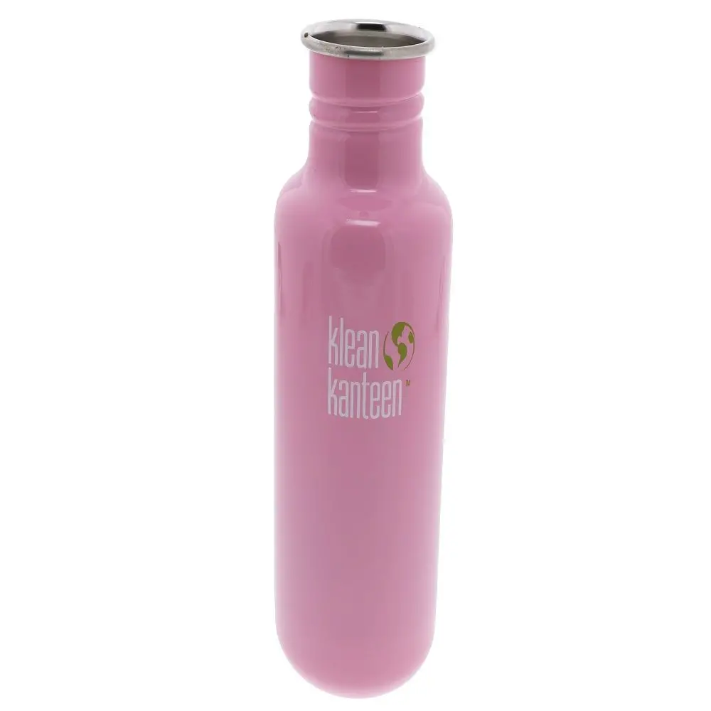 Klean Kanteen Classic 18 Oz. Stainless Steel Water Bottle W/ Poly Loop Cap 1