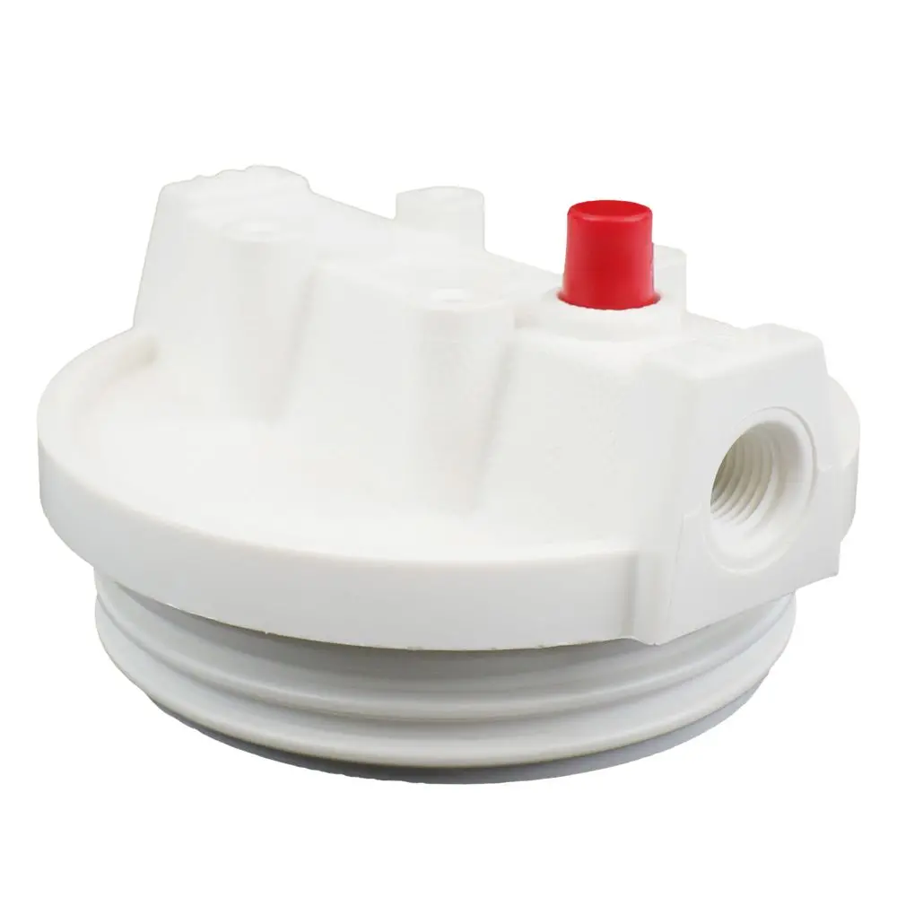 Pentek White Cap For #5, #10, #20 Slimline Housings W/ Pr - 1/4" Fpt 1