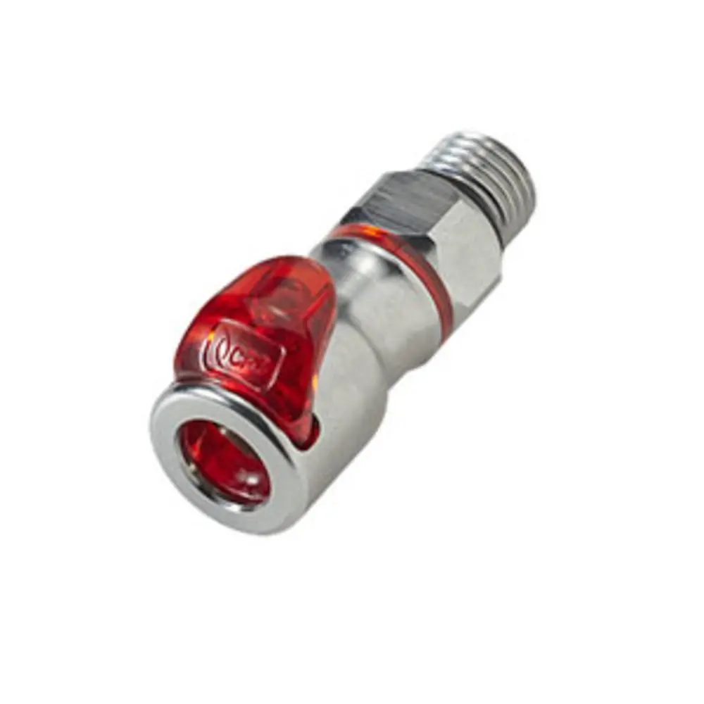 Lq2d3004red Valved In-Line Liquid Cooling Coupling Body 1/4 Sae 1