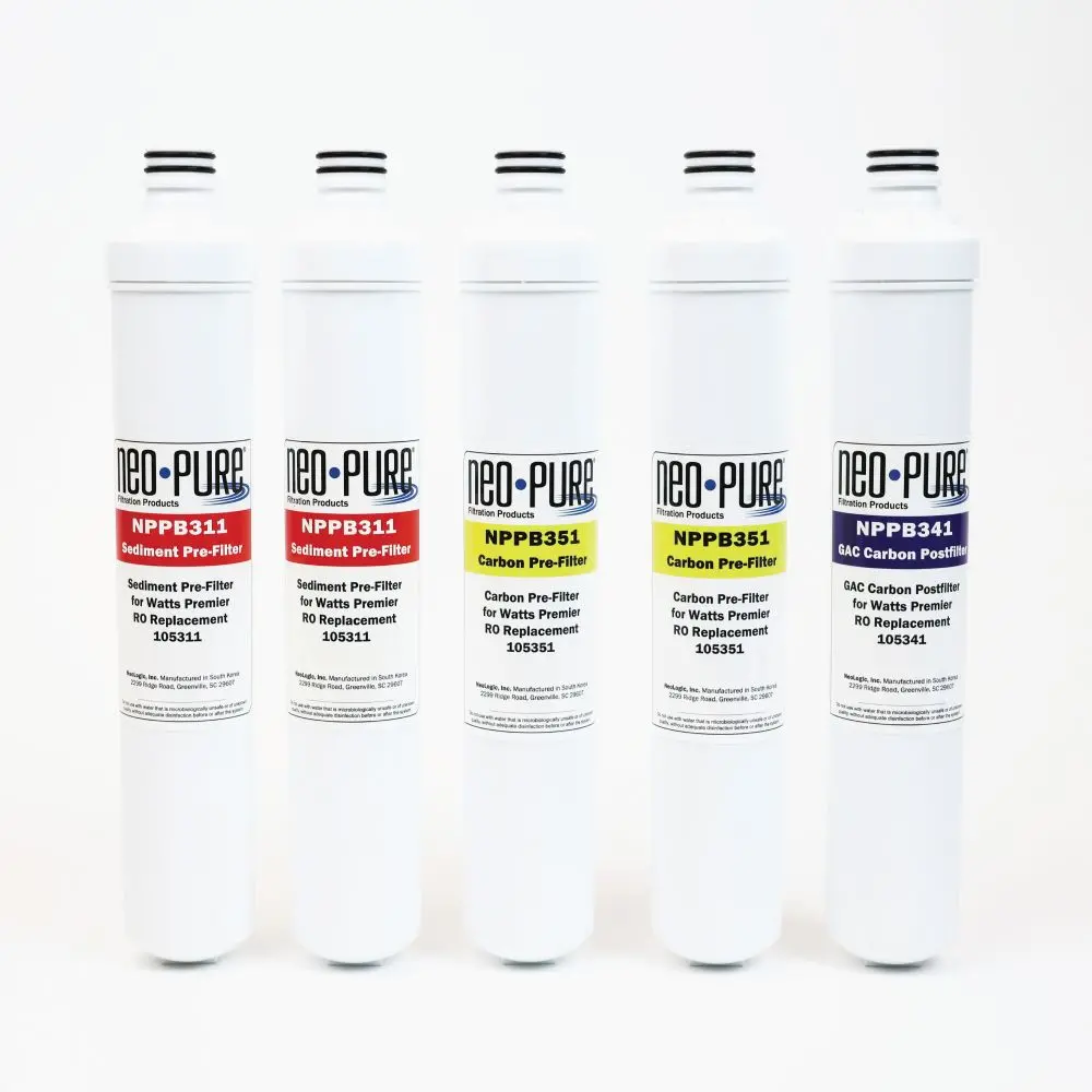 Neo-Pure Pre And Post Filter Replacement Kit For Watts Premier 531105 1